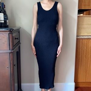 Leibl 38 Ribbed Maxi Dress